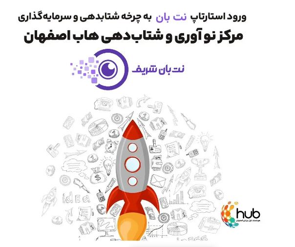 سرمایه گذاری هاب اصفهان بر استارتاپ نت بان