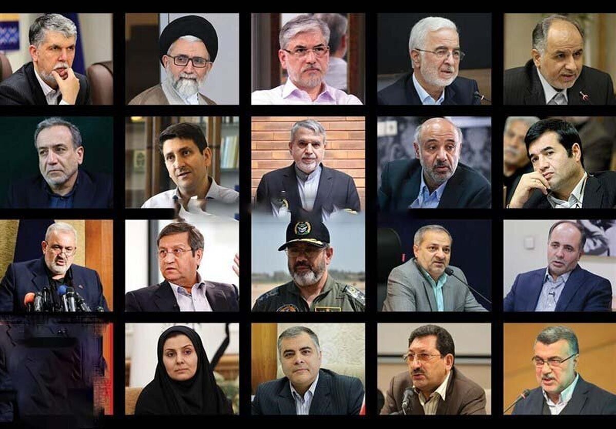 وزیر دفاع بالا ترین و وزیر بهداشت پایین ترین رای را آورد