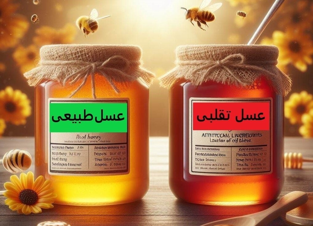 عسل تقلبی را در پاتیل درست می کنند