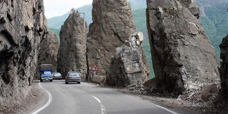 در حوزه مازندران ریزش کوه رخ نداده است