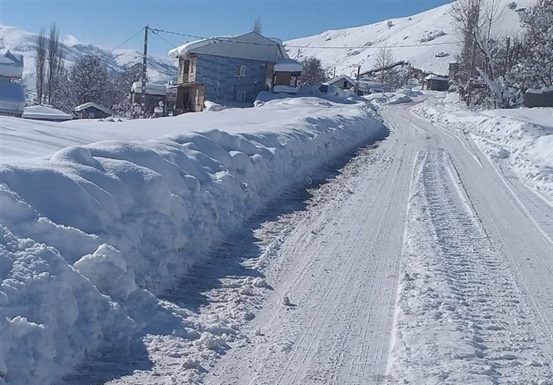 بارش برف و باران در برخی استان‌ها