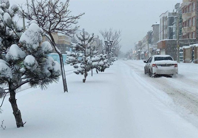 بارش برف و باران در اکثر مناطق کشور