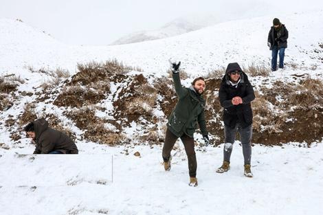 هشدار بارش برف و باران در نیمه غربی