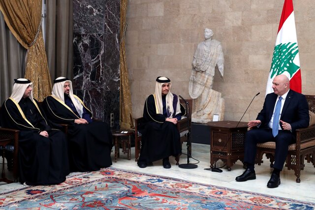 تاکید وزیر خارجه قطر بر خروج اسرائیل از خاک لبنان