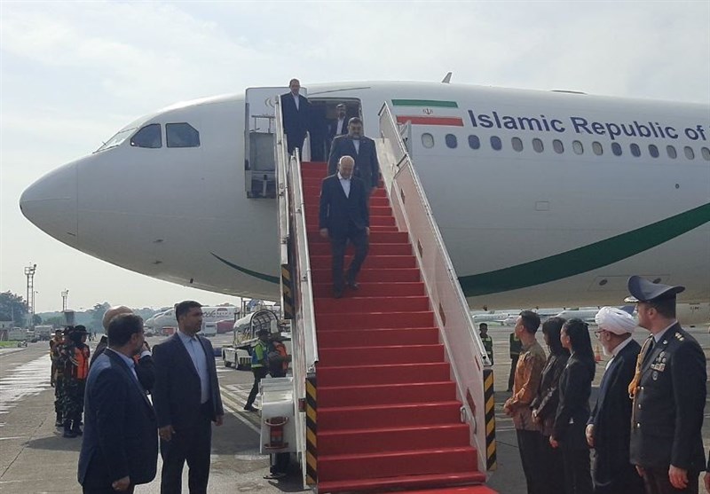 قالیباف وارد جاکارتا شد قالیباف وارد جاکارتا شد