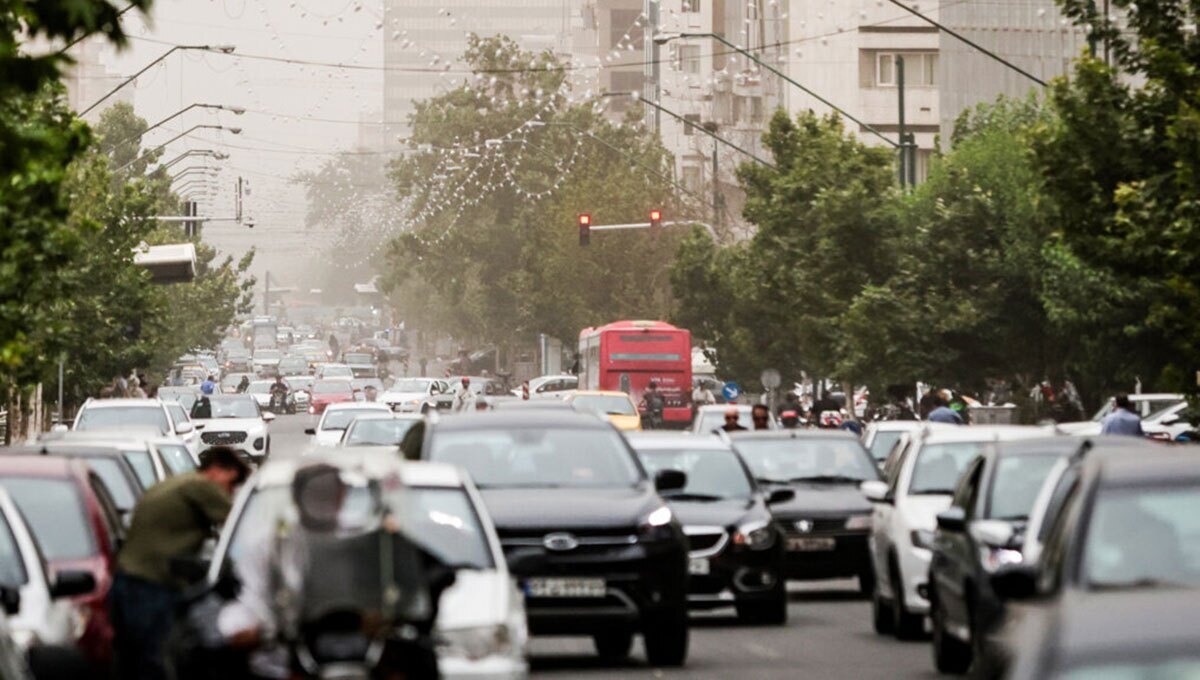 وضعیت هوای تهران نارنجی شد وضعیت هوای تهران نارنجی شد