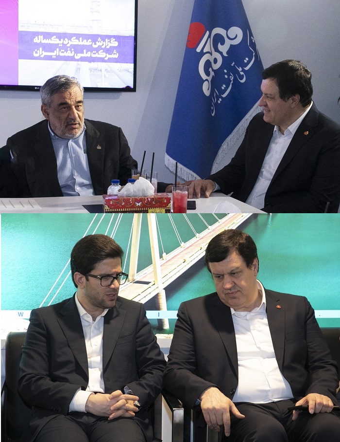 دیدار مدیرعامل بانك ملت با دو مدیر نفتی دیدار مدیرعامل بانك ملت با دو مدیر نفتی