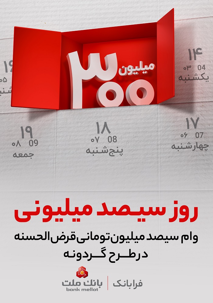 برندگان ششمین دوره قرعه كشی طرح گردونه بانك ملت مشخص شدند