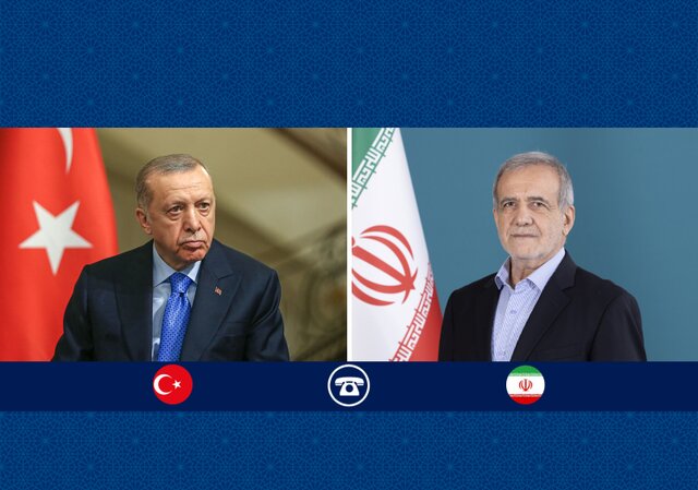 گفتگوی تلفنی پزشکیان با اردوغان گفتگوی تلفنی پزشکیان با اردوغان