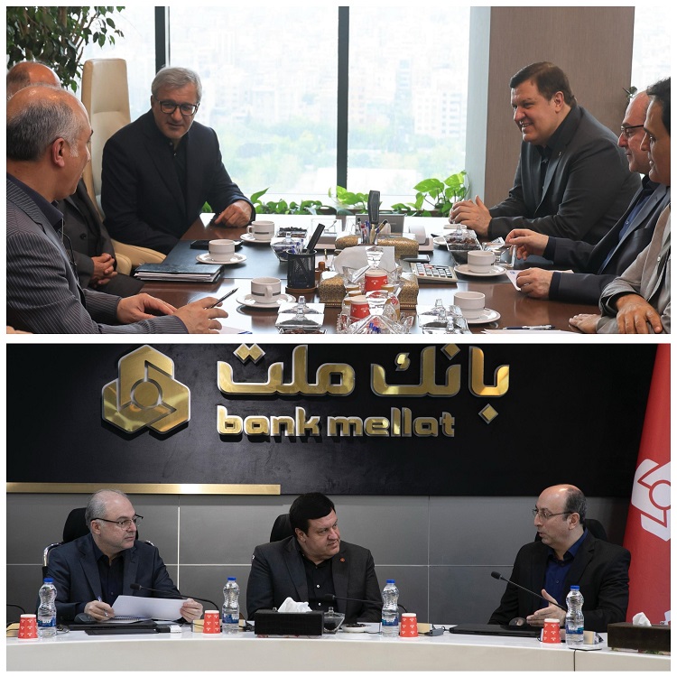دیدار و گفت وگوی مدیرعامل بانك ملت و مدیران عامل دو خودروساز بزرگ دیدار و گفت وگوی مدیرعامل بانك ملت و مدیران عامل دو خودروساز بزرگ