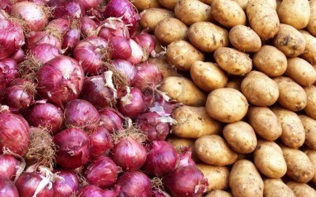 کاهش قیمت سیبزمینی و پیاز با خرید توافقی و آغاز خرید حمایتی گوجهفرنگی در گلستان کاهش قیمت سیبزمینی و پیاز با خرید توافقی و آغاز خرید حمایتی گوجهفرنگی در گلستان