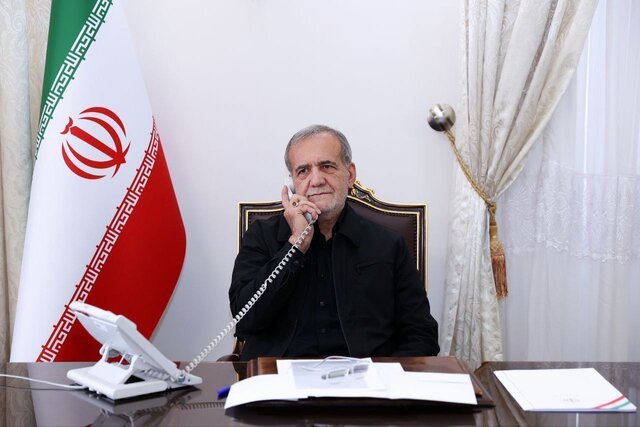 پزشکیان و نخستوزیر مالزی بر ضرورت اقدام جمعی جهان اسلام برای غزه تأکید کردند پزشکیان و نخستوزیر مالزی بر ضرورت اقدام جمعی جهان اسلام برای غزه تأکید کردند