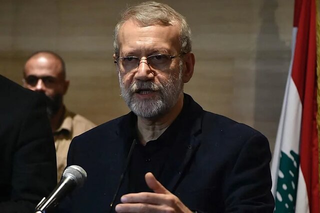 لاریجانی تاکید کرد که ایران در کنار مردم لبنان خواهد ایستاد