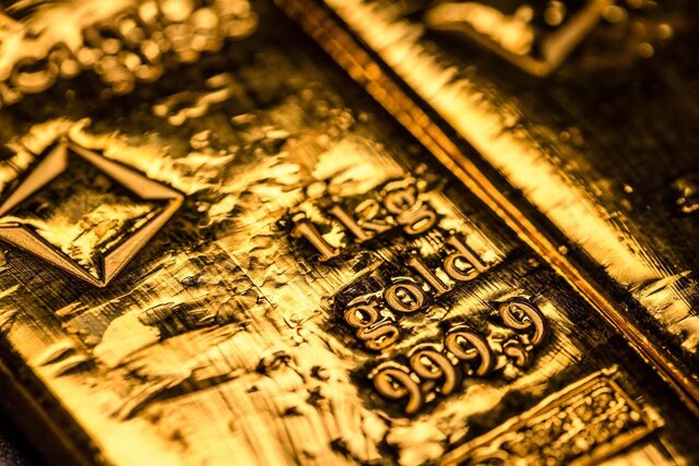 قیمت طلا به پایین ترین سطح خود در ۳ هفته گذشته رسید