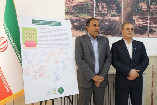 معاون وزیر جهاد کشاورزی از شرکت تعاونی تولیدکنندگان پسته رفسنجان بازدید کرد