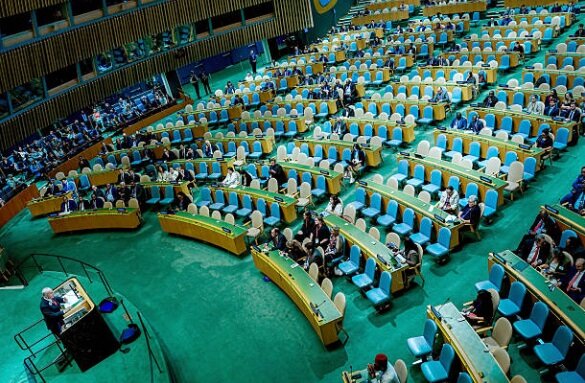 سالن سخنرانی خالی ماند؛ دیپلمات‌ها هنگام اظهارات ضدایرانی نتانیاهو از مجمع عمومی سازمان ملل خارج شدند