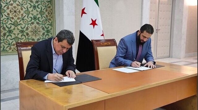 مظلوم عبدی از هماهنگی شفاهی برای ادغام نیروهای قسد در ارتش سوریه خبر داد