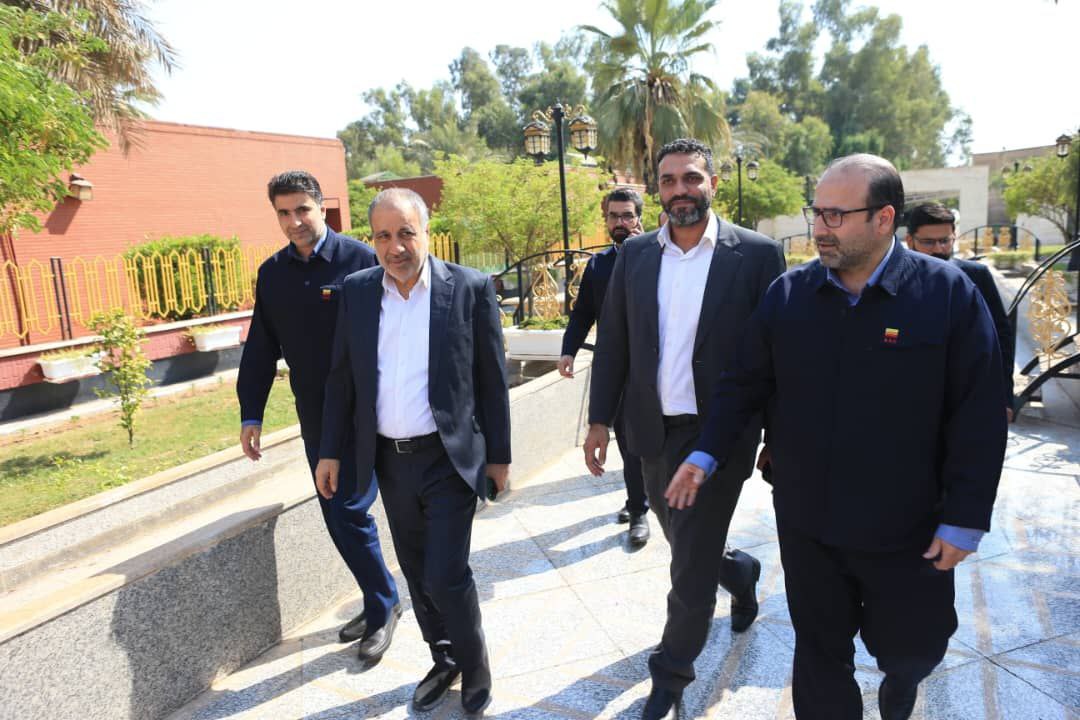دیدار فرماندار اهواز با مدیرعامل گروه فولاد خوزستان