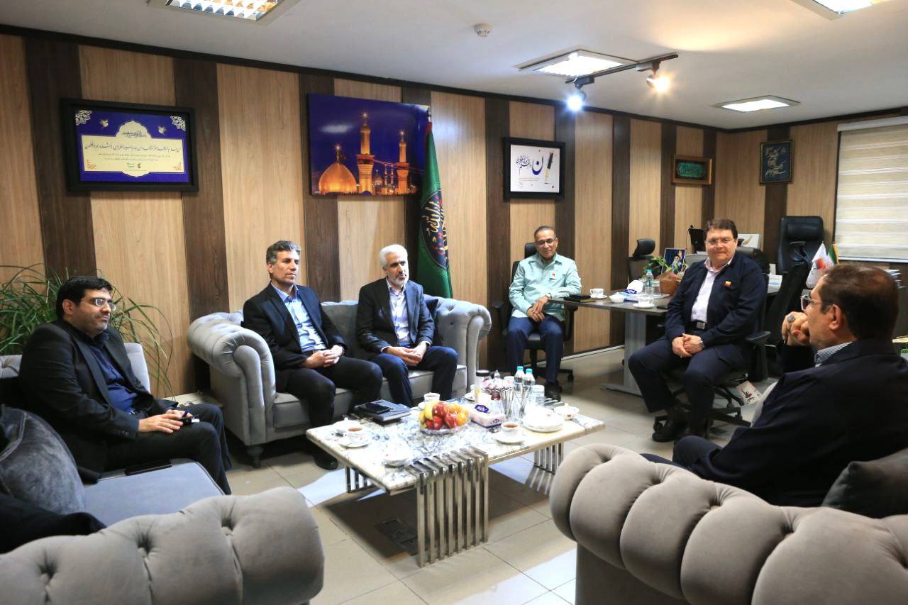 دیدار دبیر ستاد نانو کشور با قائم مقام مدیرعامل فولاد خوزستان