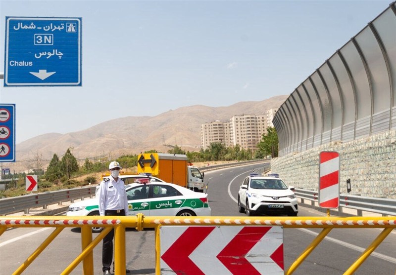 ممنوعیت تردد در جاده چالوس و آزادراه تهران-شمال تا ساعت ۱۹ امروز