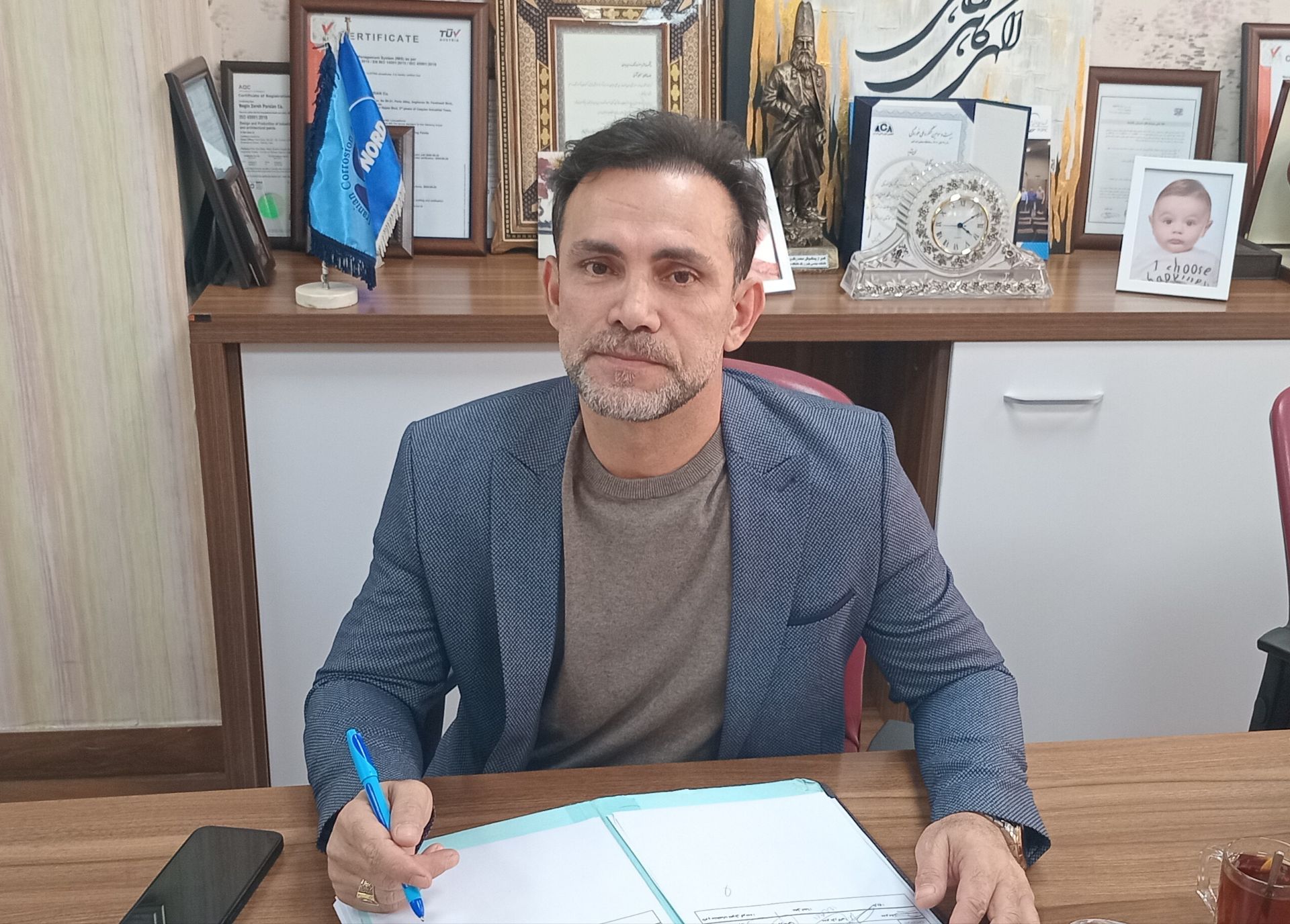 مدیرعامل شرکت نگین زره: با قدرت در بیست و پنجمین نمایشگاه رنگ و رزین شرکت می کنیم