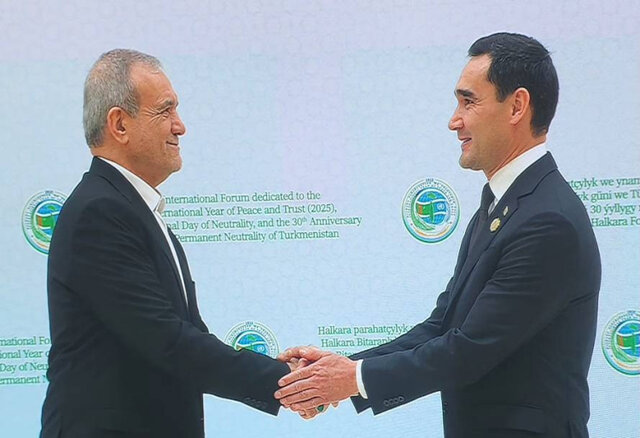 پزشکیان در دیدار با بردی‌محمداف؛ اعتماد متقابل تضمین‌کننده صلح و تقویت روابط دوجانبه