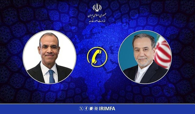 تماس تلفنی وزرای خارجه ایران و مصر درباره تحولات منطقه