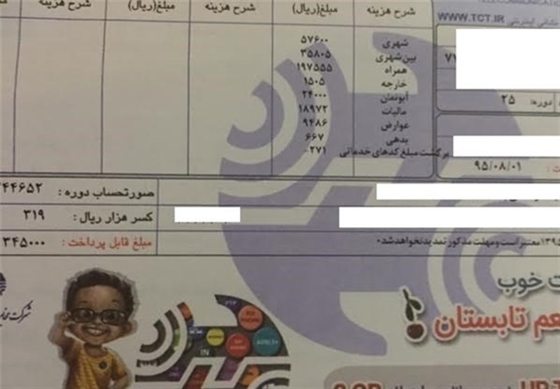 اعتبار مکالمه تلفن ثابت مشترکان تا 3 برابر افزایش یافت