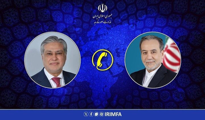 عراقچی و اسحق‌دار تلفنی درباره آتش‌بس و تحولات منطقه رایزنی کردند