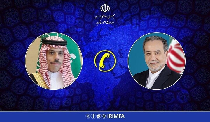 رایزنی تلفنی وزرای خارجه ایران و عربستان درباره مذاکرات ایران و آمریکا