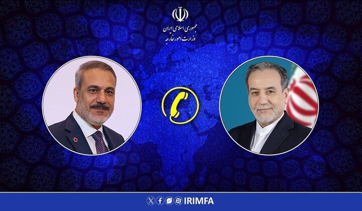 عراقچی و فیدان درباره تحولات منطقه رایزنی کردند