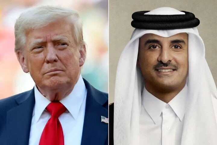 تماس تلفنی امیر قطر با ترامپ برای بررسی کاهش تنش و حمایت از دیپلماسی به رهبری پاکستان
