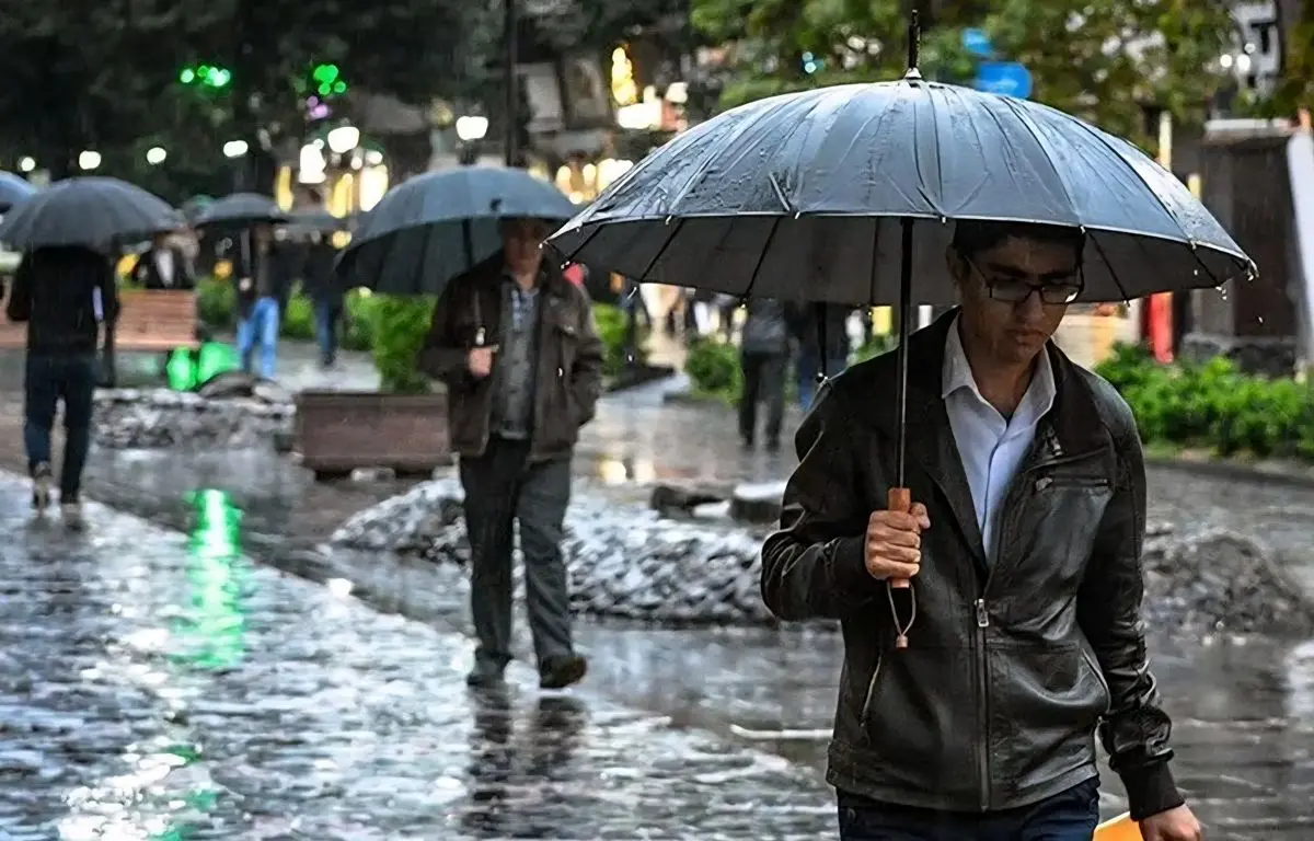رگبار و رعد و برق در استان‌های شمالی و وزش باد شدید در کشور