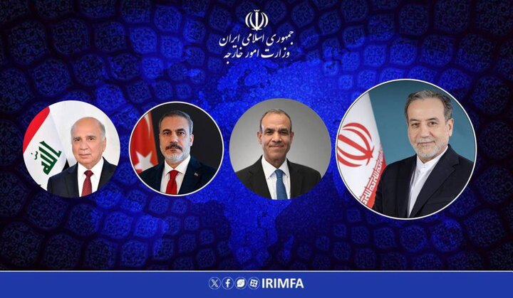 عراقچی با وزیران خارجه ترکیه، عراق و مصر درباره تفاهم اسلام‌آباد رایزنی کرد