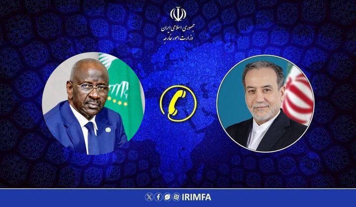 عراقچی و همتای موریتانیایی بر توسعه روابط دوجانبه و همکاری بین‌المللی تأکید کردند