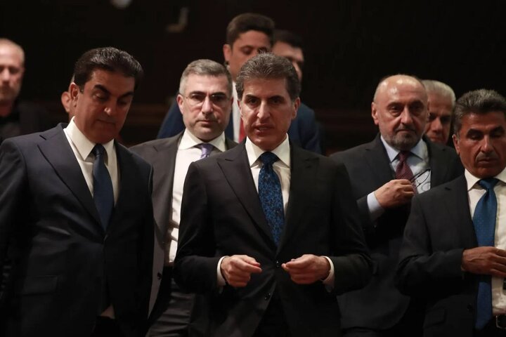 میانجیگری بارزانی بین بغداد و دمشق برای سفر نخست‌وزیر عراق به سوریه