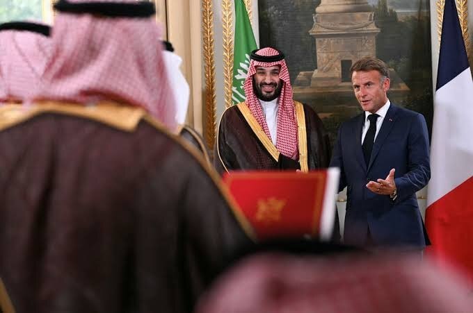 تأکید ریاض و پاریس بر راه‌حل دیپلماتیک درباره ایران و حمایت از تشکیل کشور فلسطین
