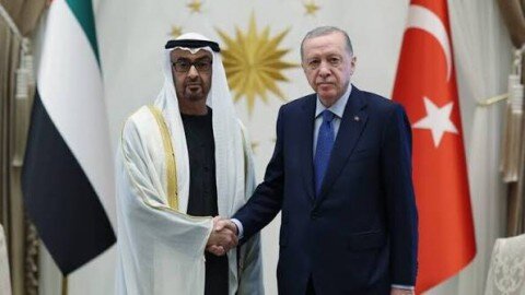 گفتگوی تلفنی اردوغان و بن‌زاید درباره تحولات منطقه